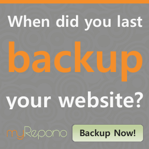 myRepono - Website, WordPress & mySQL Database Backup Service